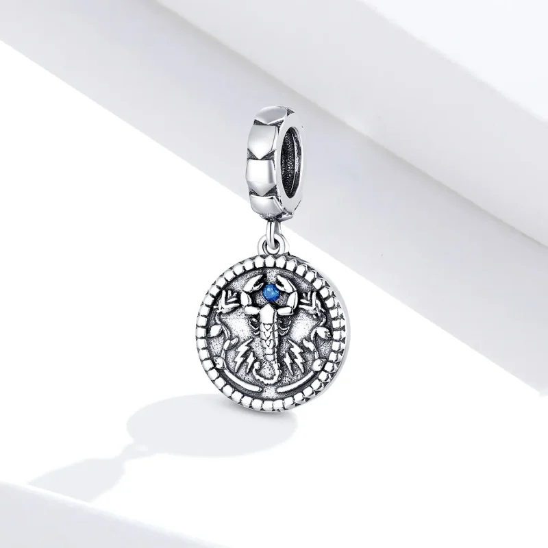 (imagine pentru) Pandora Style Scorpion Misterios Din Argint Agățat - SCC1503 - Vizualizare 2