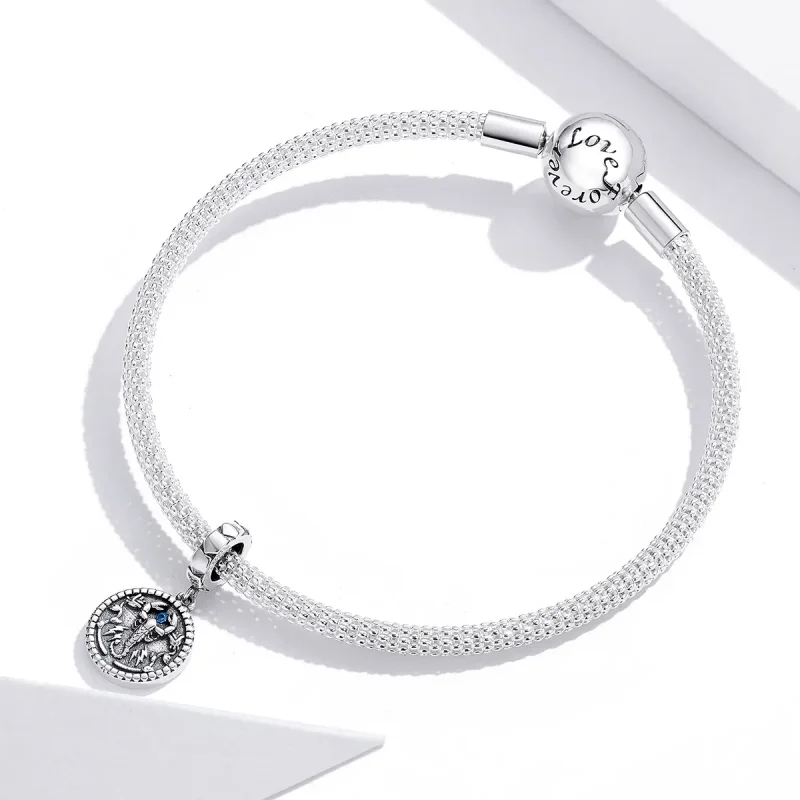 (imagine pentru) Pandora Style Scorpion Misterios Din Argint Agățat - SCC1503 - Vizualizare 3