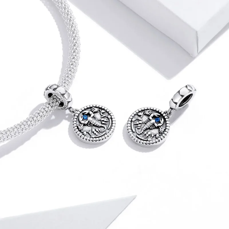 (imagine pentru) Pandora Style Scorpion Misterios Din Argint Agățat - SCC1503 - Vizualizare 4