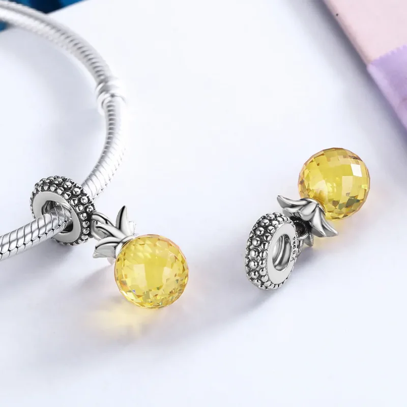(imagine pentru) Pandora Style Ananas Argint Agățat - SCC150 - Vizualizare 5