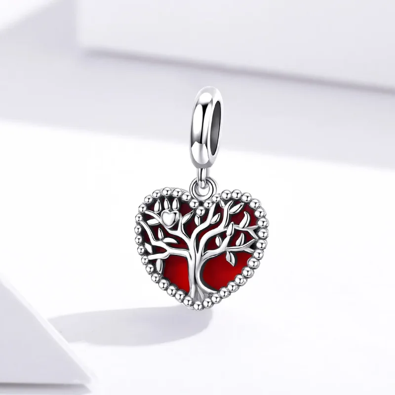 (imagine pentru) Pandora Style Pendant cu Arborele Iubirii din Argint - SCC1556 - Vizualizare 3