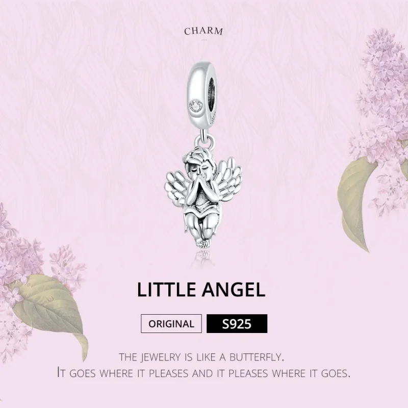 (imagine pentru) Pandora Style Angelus Argintius Pendul Mic - SCC1686 - Vizualizare 6
