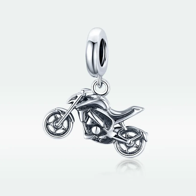 (imagine pentru) Pandora Style Pandantiv cu Motorcycle din Argint - SCC1712 - Vizualizare 5