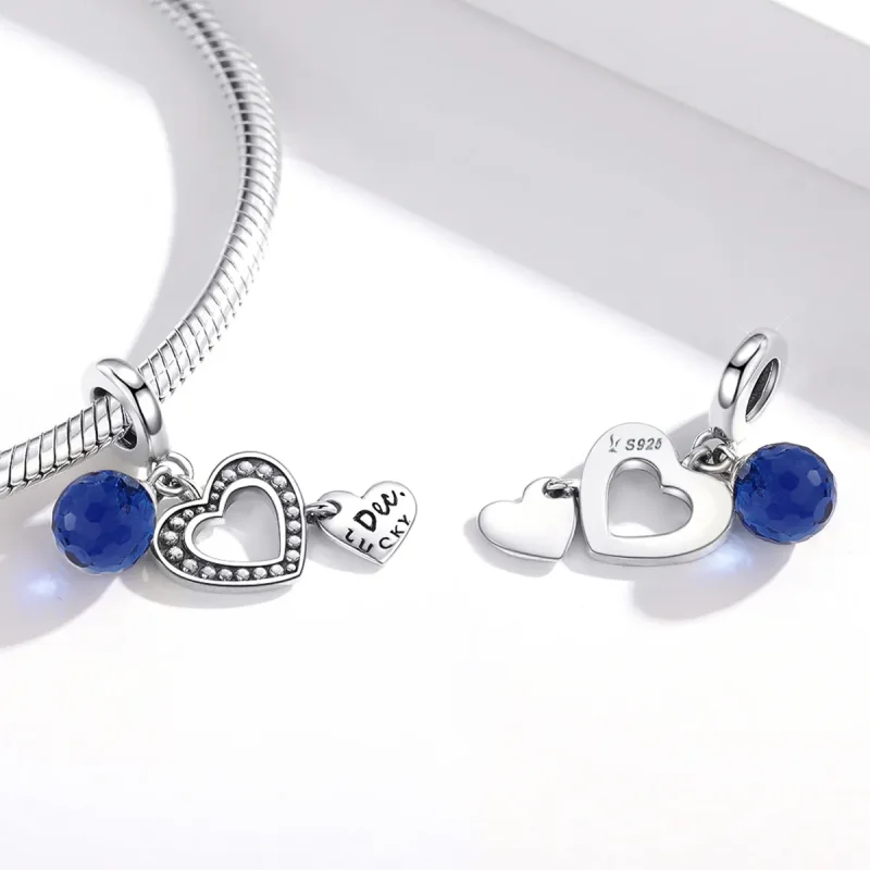 (imagine pentru) Pandora Style Silver Lucky December Dangle - SCC1721 - Vizualizare 4