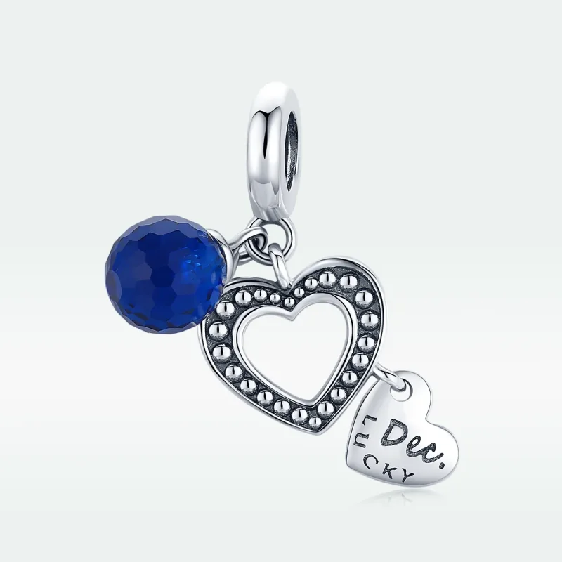 (imagine pentru) Pandora Style Silver Lucky December Dangle - SCC1721 - Vizualizare 5