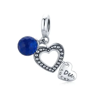 (imagine pentru) Pandora Style Silver Lucky December Dangle - SCC1721