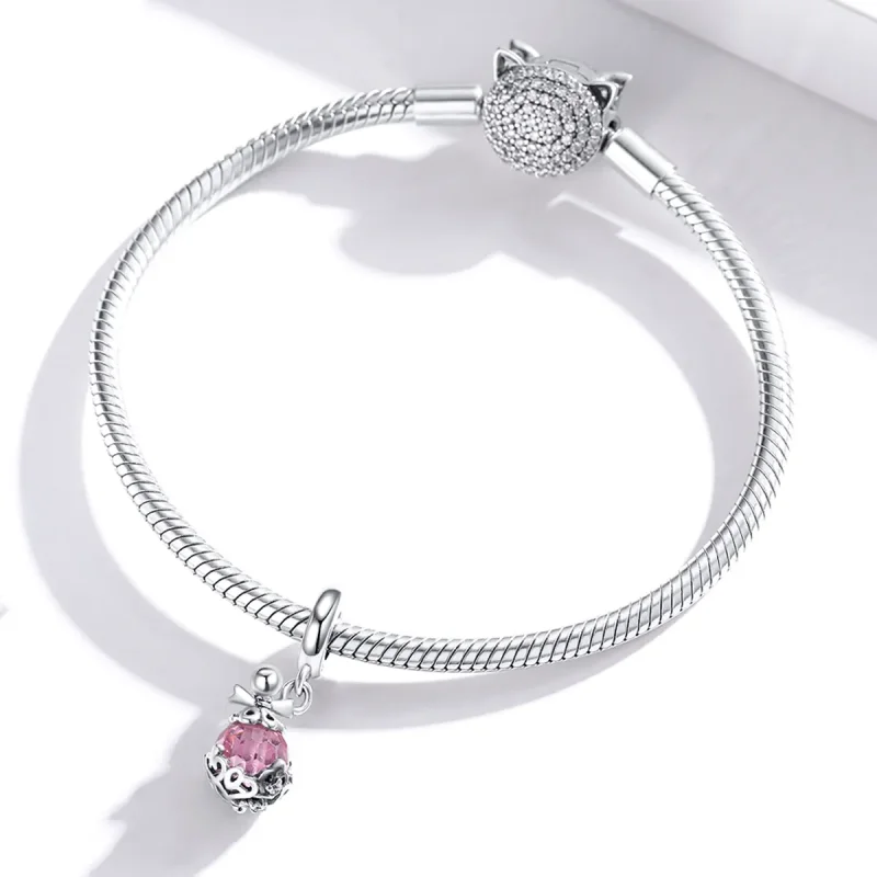 (imagine pentru) Pandora Style Pendant cu Sticluță de Parfum Argintie - SCC1734 - Vizualizare 3