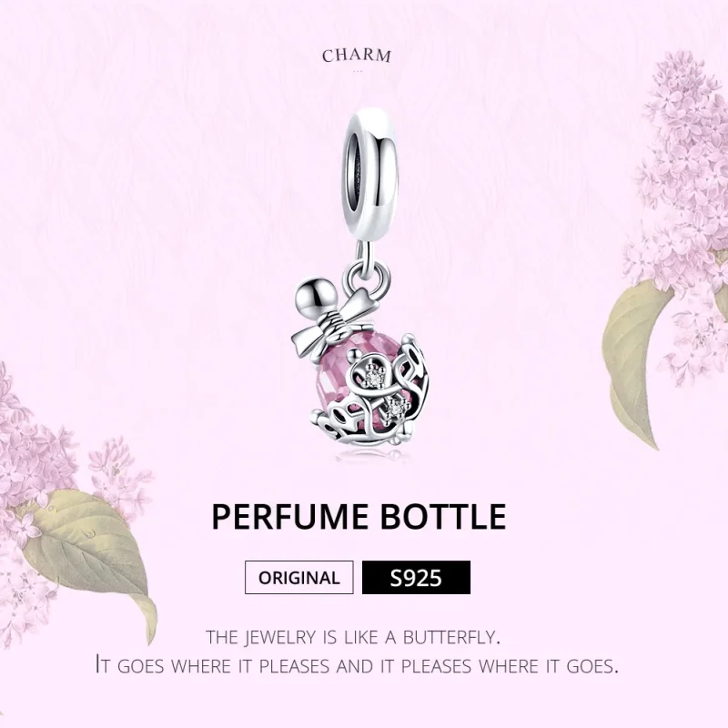 (imagine pentru) Pandora Style Pendant cu Sticluță de Parfum Argintie - SCC1734 - Vizualizare 6