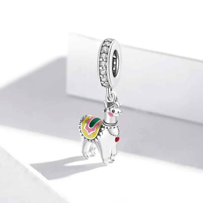 (imagine pentru) Pandora Stil Alpaca Drăgălașă de Argint Agățată - SCC1737 - Vizualizare 2