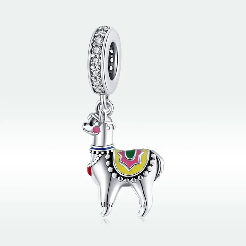 (imagine pentru) Pandora Stil Alpaca Drăgălașă de Argint Agățată - SCC1737 - Vizualizare 5