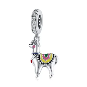 (imagine pentru) Pandora Stil Alpaca Drăgălașă de Argint Agățată - SCC1737
