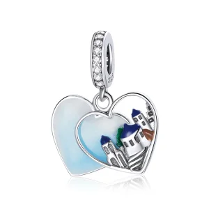 (imagine pentru) Pandora Style Pendant de Argint cu Peisaj Fermecător - SCC1742