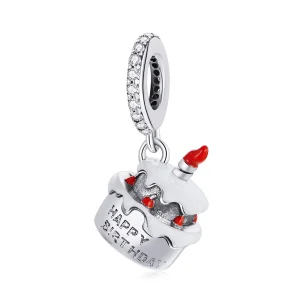 (imagine pentru) Pandora Style Pendant de Tortă de Aniversare din Argint - SCC1848