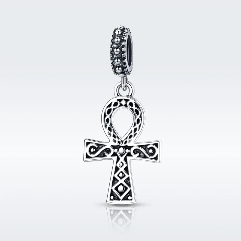(imagine pentru) Pandora Style Argint Crucea Puterii Credinței Retro Pendant - SCC185 - Vizualizare 2
