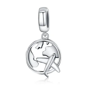 (imagine pentru) Pandora Style Argint Visul de a Călători în Jurul Luminii Pendant - SCC242