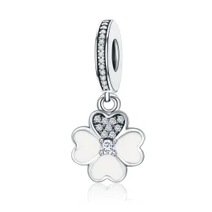 (imagine pentru) Pandora Style Silver Clover Dangle - SCC259