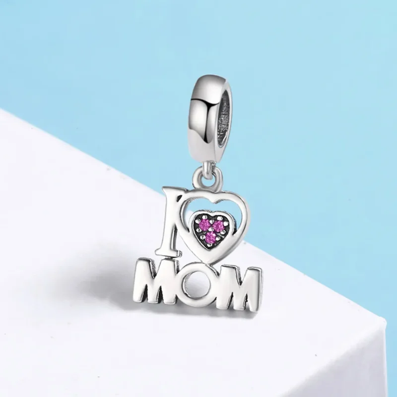 (imagine pentru) Pandora Style Argint Apreciez Mama Agățat - SCC420 - Vizualizare 4