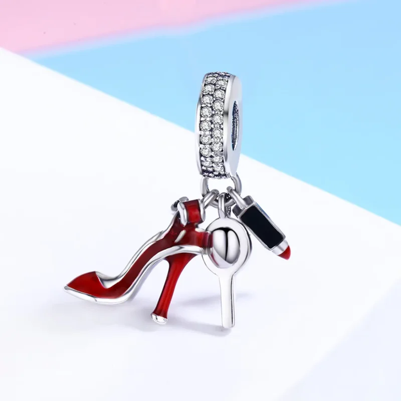(imagine pentru) Pandora Style Argint Îmbrăcăminte Sexy Agățător - SCC457 - Vizualizare 3