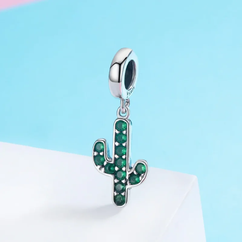 (imagine pentru) Pandora Style Cactus Agățător Argintiu Proaspăt - SCC515 - Vizualizare 3