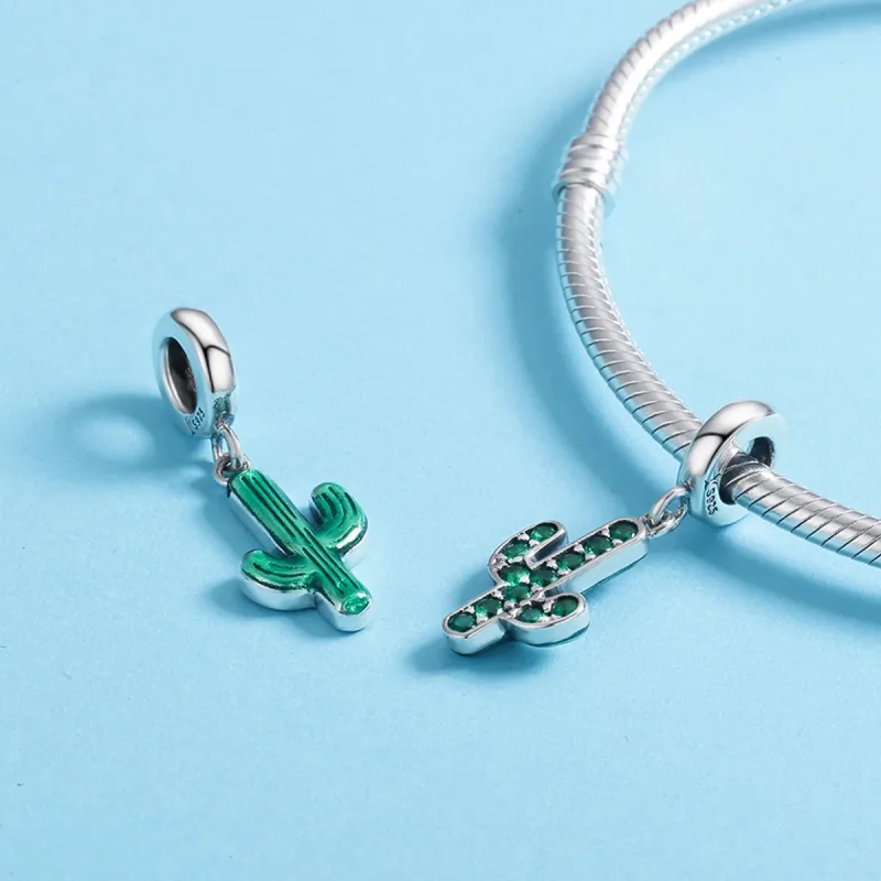 (imagine pentru) Pandora Style Cactus Agățător Argintiu Proaspăt - SCC515 - Vizualizare 5