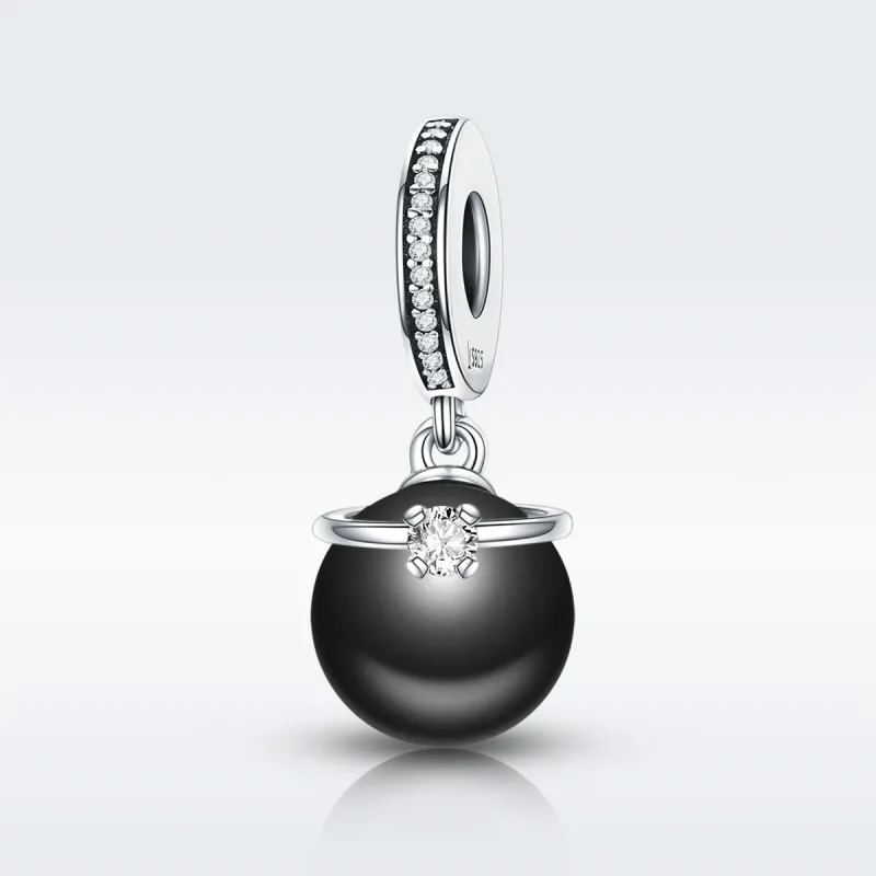 (imagine pentru) Pandora Style Pandantiv de Argint cu Perle Prestige - SCC572 - Vizualizare 3