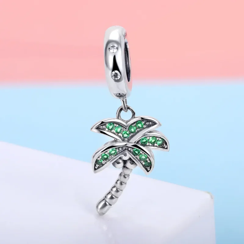 (imagine pentru) Pandora Style Argint Palmier Pandantiv - SCC697 - Vizualizare 4