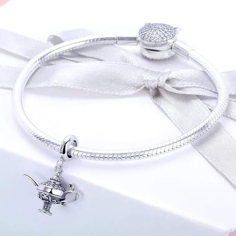 (imagine pentru) Pandora Style Lampa lui Aladin din Argint Pandantiv - SCC703 - Vizualizare 2