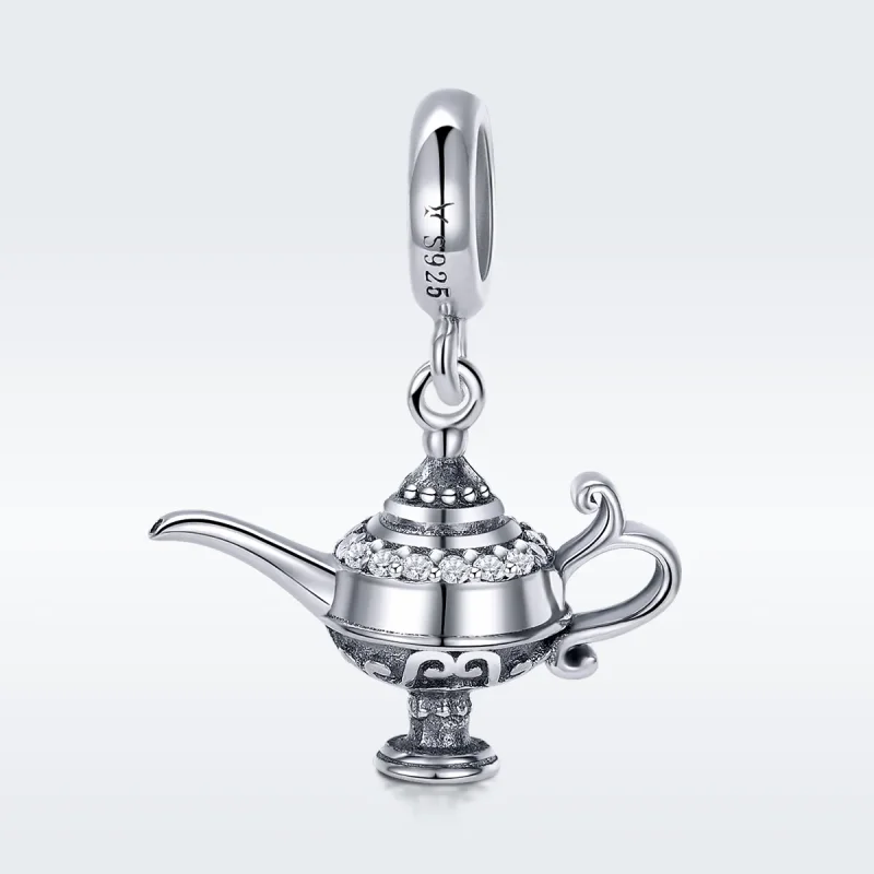 (imagine pentru) Pandora Style Lampa lui Aladin din Argint Pandantiv - SCC703 - Vizualizare 3