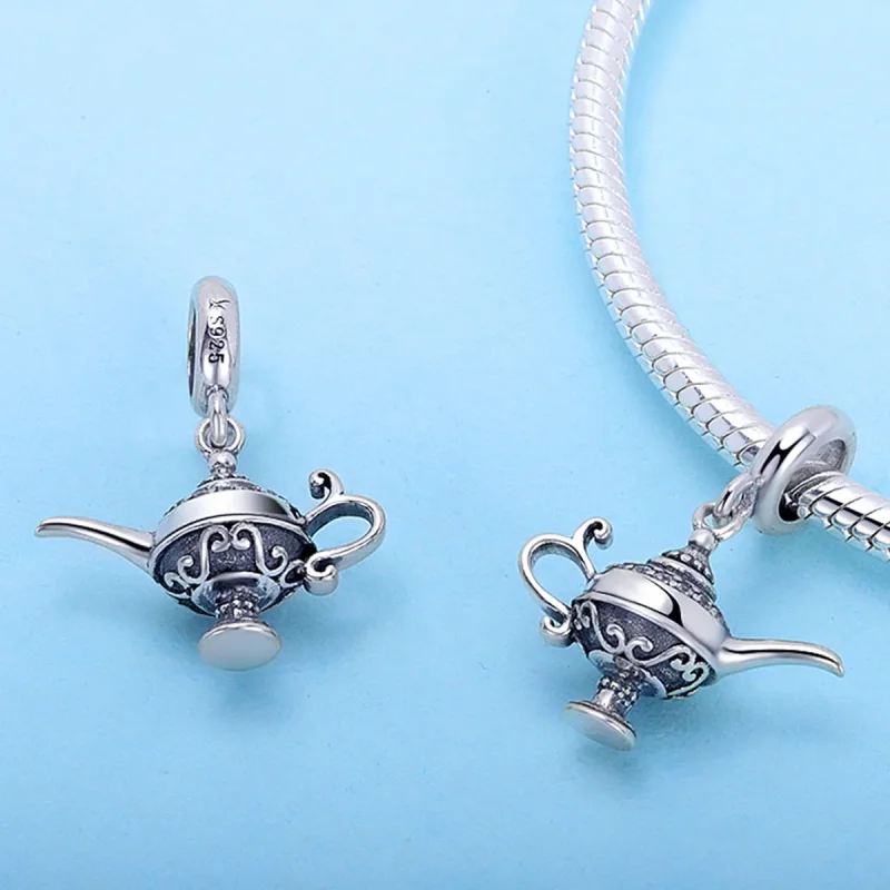 (imagine pentru) Pandora Style Lampa lui Aladin din Argint Pandantiv - SCC703 - Vizualizare 5