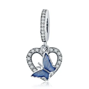 (imagine pentru) Pandora Style Argint Fluture Vis Pendantă - SCC818
