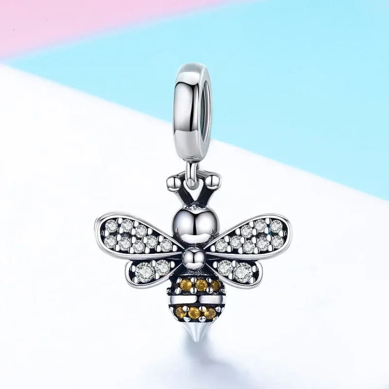 (imagine pentru) Pandora Style Pendul de Argint cu Miere - SCC821 - Vizualizare 2
