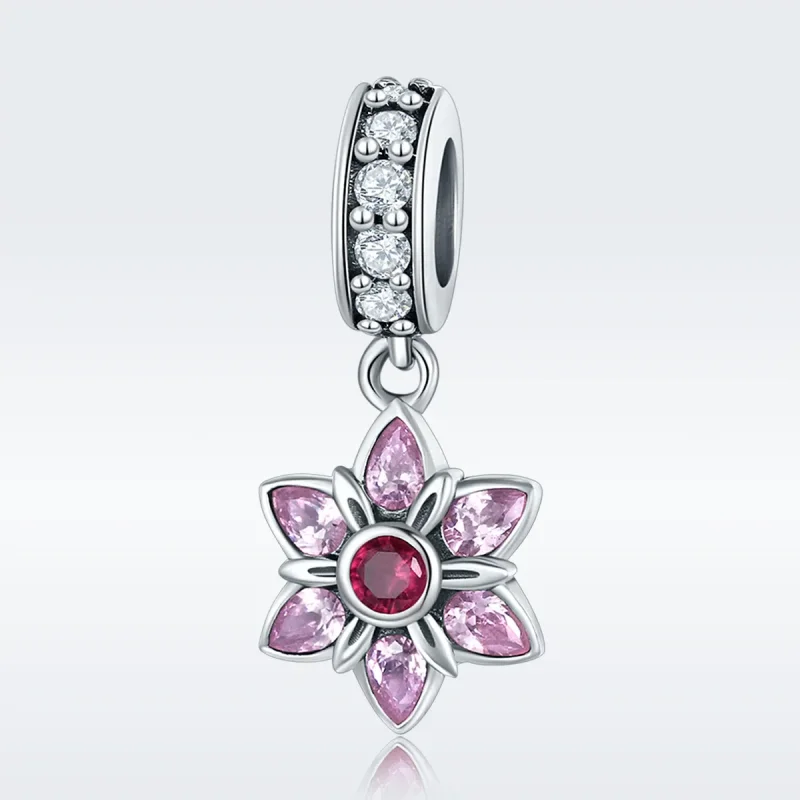 (imagine pentru) Pandora Style Argint Dansul Florilor Pendantă - SCC840 - Vizualizare 3