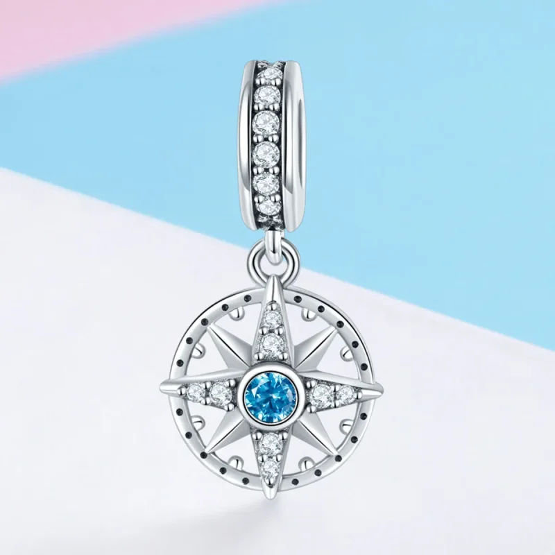 (imagine pentru) Pandora Style Silver Polaris Pendantă - SCC847 - Vizualizare 2