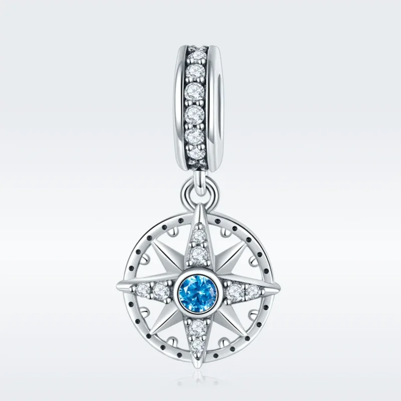 (imagine pentru) Pandora Style Silver Polaris Pendantă - SCC847 - Vizualizare 3
