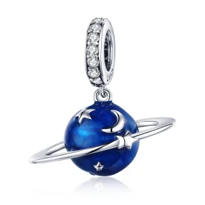 (imagine pentru) Pandora Style Pandantiv Secret Planet Argintiu - SCC933