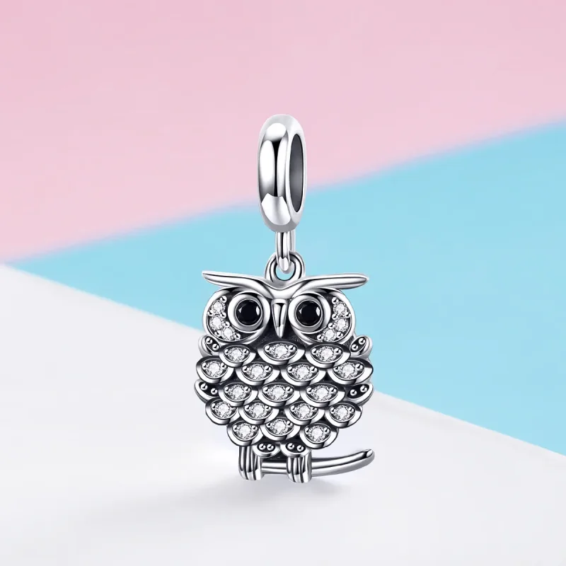 (imagine pentru) Pandora Style Argint Buhaiul Adorabil de Buhă - SCC949 - Vizualizare 2