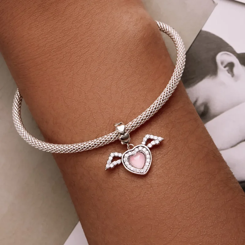 (imagine pentru) Stil Pandora, Pandantiv Love Wings - SCC2229 - Vizualizare 6
