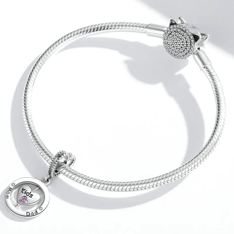 (imagine pentru) Stilul Pandora Caring Family Dangle - SCC1983 - Vizualizare 3