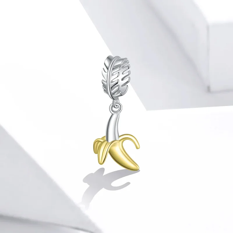 (imagine pentru) Stilul Pandora Delicious Banana Dangle - SCC1592 - Vizualizare 2