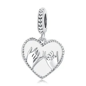 Stilul Pandora Dragoste Mână în Mână Dangle - SCC2270 (imagine pentru) Stilul Pandora Dragoste Mână în Mână Dangle - SCC2270