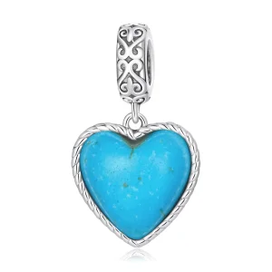 (imagine pentru) Stilul Pandora Turcoazul Iubirii - Pendul - SCC2227
