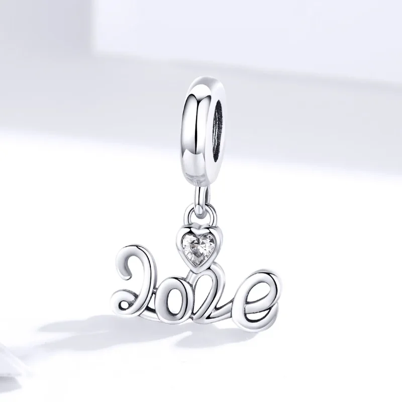 (imagine pentru) Talisman pandantiv Tip Pandora cu Aniversare 2020 din argint - SCC1354 - Vizualizare 4