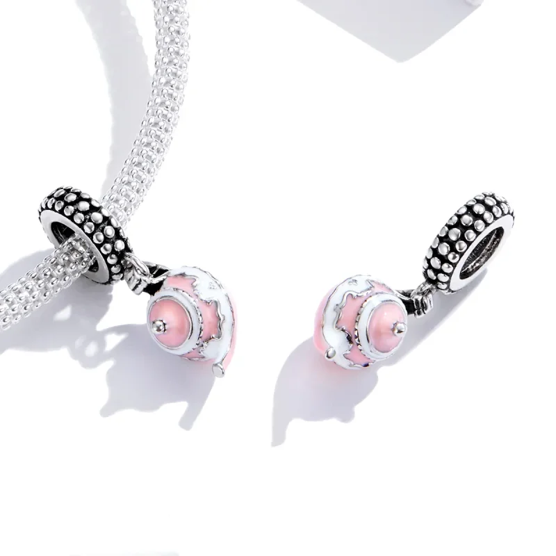 (imagine pentru) Talisman pandantiv Tip Pandora cu Ceainic clasic din argint - SCC1492 - Vizualizare 4