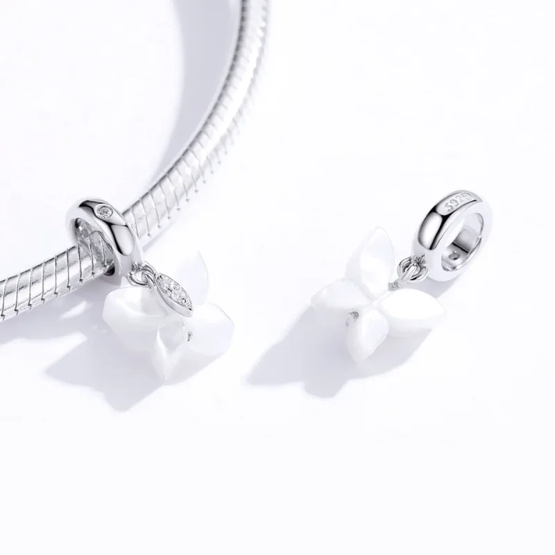 (imagine pentru) Talisman pandantiv Tip Pandora cu Fluture din argint - SCC1414 - Vizualizare 4