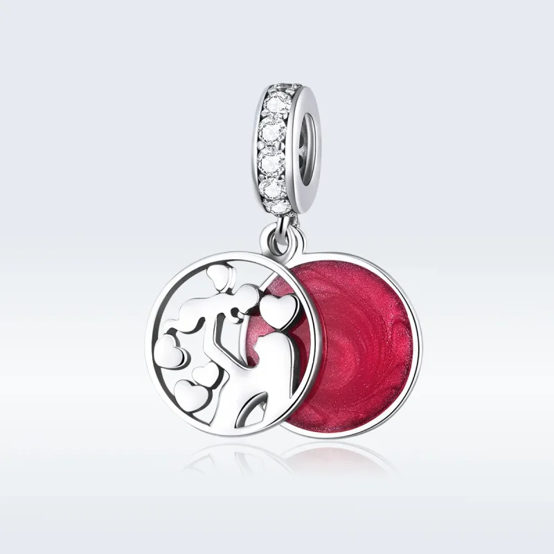 (imagine pentru) Talisman pandantiv Tip Pandora cu Iubirea maternă din argint - SCC1460 - Vizualizare 5