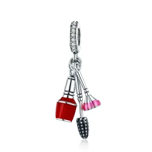 Talisman pandantiv Tip Pandora cu Machiaj frumos cu artefacte din argint - SCC785 (imagine pentru) Talisman pandantiv Tip Pandora cu Machiaj frumos cu artefacte din argint - SCC785