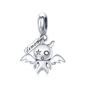 (imagine pentru) Talisman pandantiv Tip Pandora cu Micul Diavol Minunat din argint - SCC975