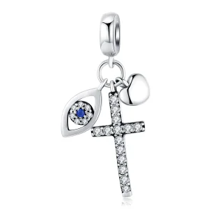 (imagine pentru) Talisman pandantiv Tip Pandora cu paznic din argint - SCC1327