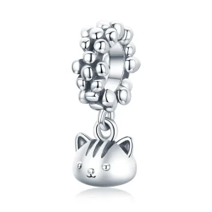 (imagine pentru) Talisman pandantiv Tip Pandora cu Pisoi Swing din argint - SCC1871