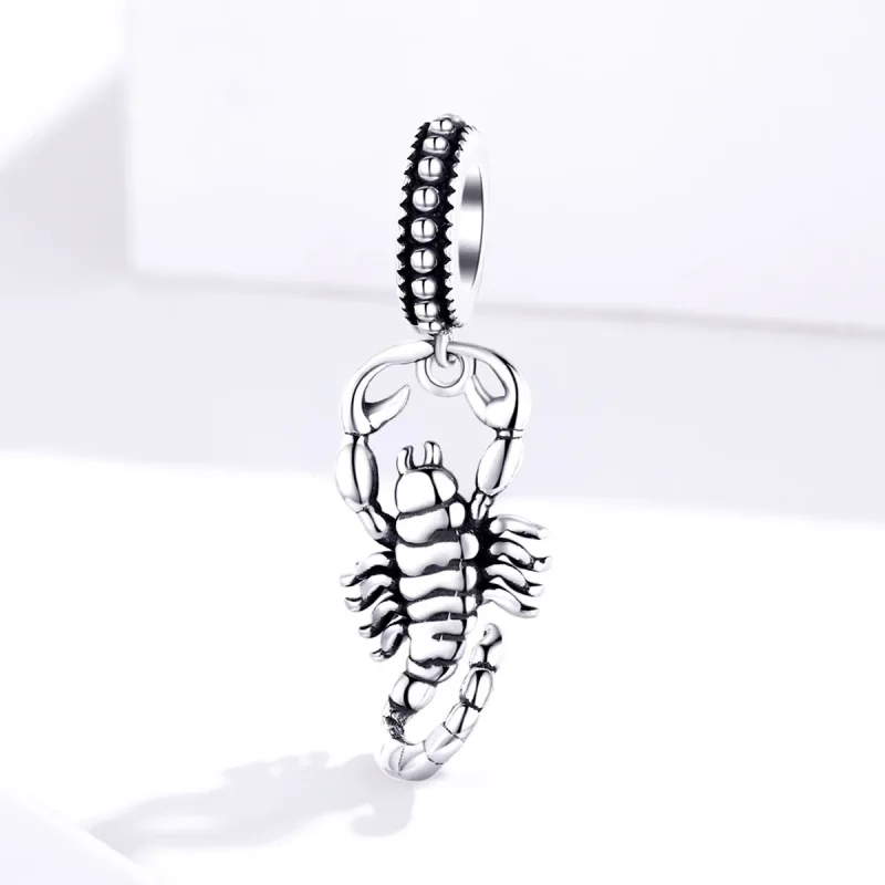 (imagine pentru) Talisman pandantiv Tip Pandora cu Scorpionul din argint - SCC1329 - Vizualizare 2